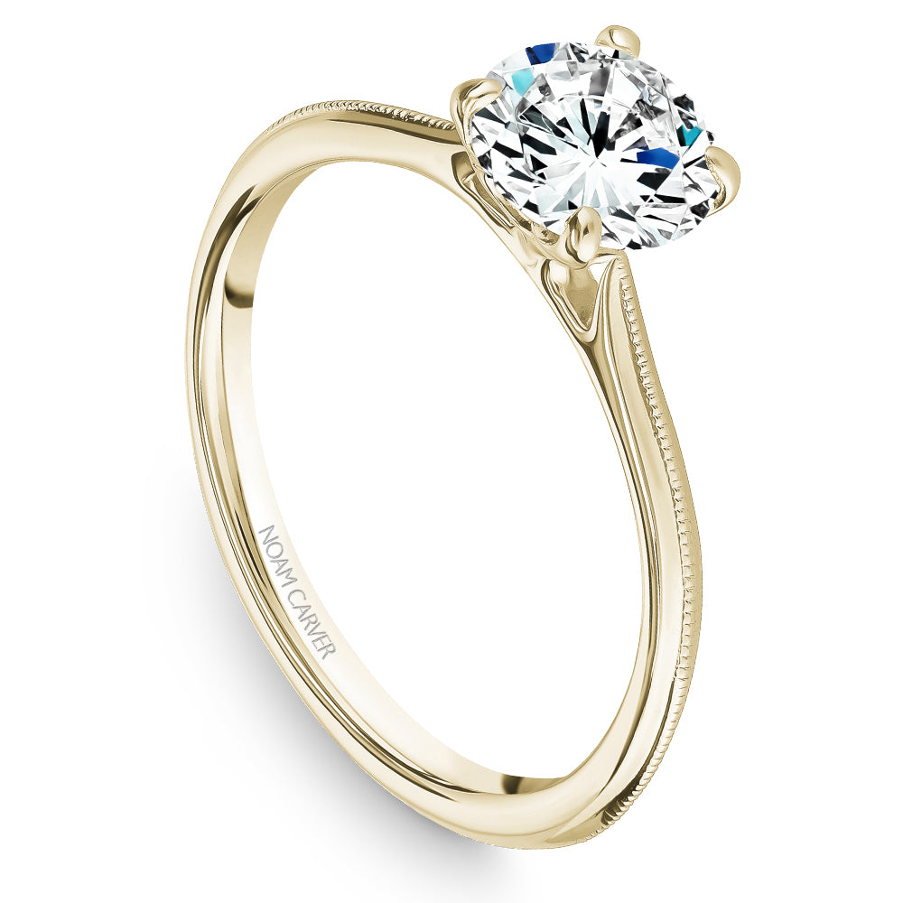 Noam Carver Engagement Ring Yellow 18k Gold
