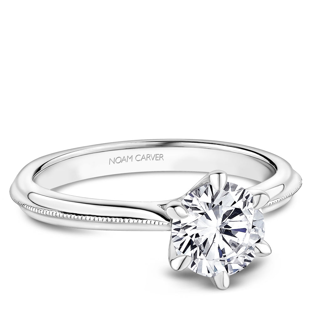 Noam Carver Engagement Ring Platinum