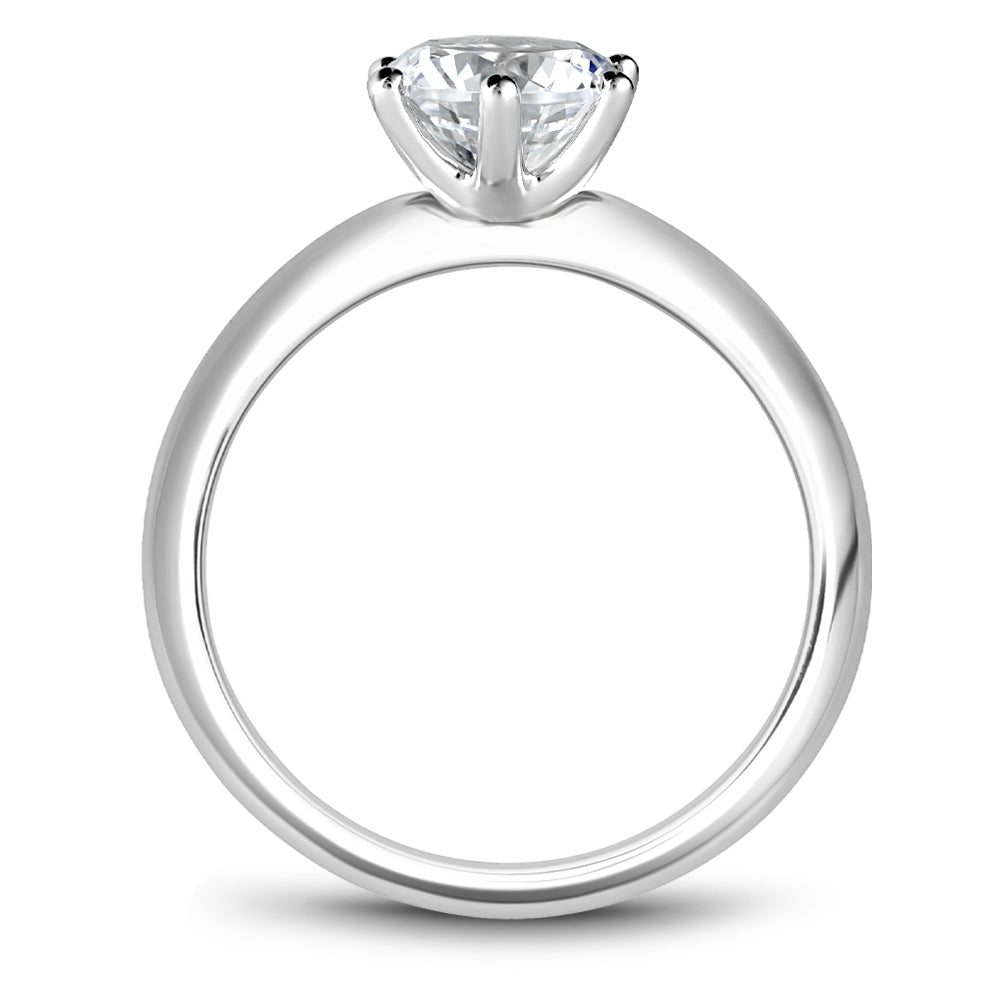Noam Carver Engagement Ring White 18k Gold