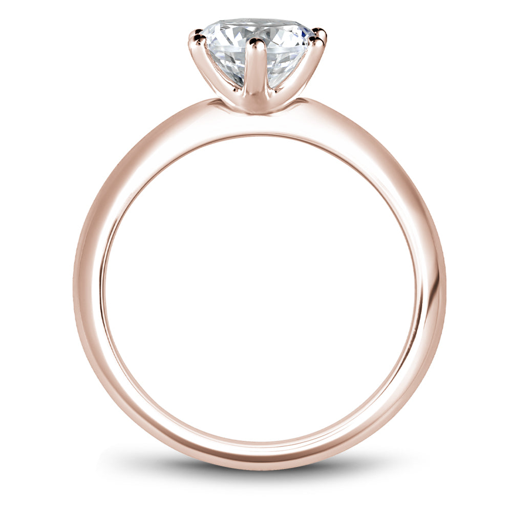 Noam Carver Engagement Ring Rose 18k Gold
