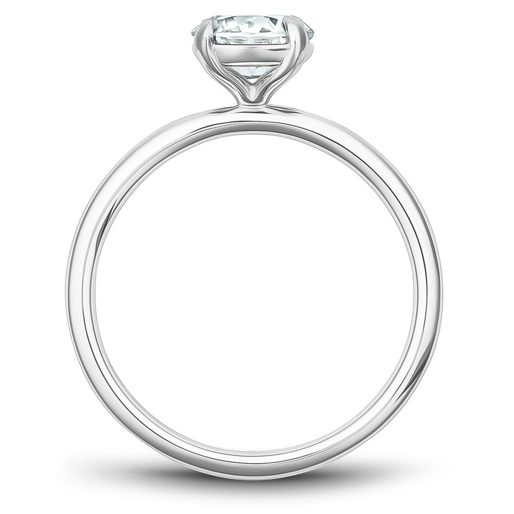 Noam Carver Engagement Ring White 18k Gold