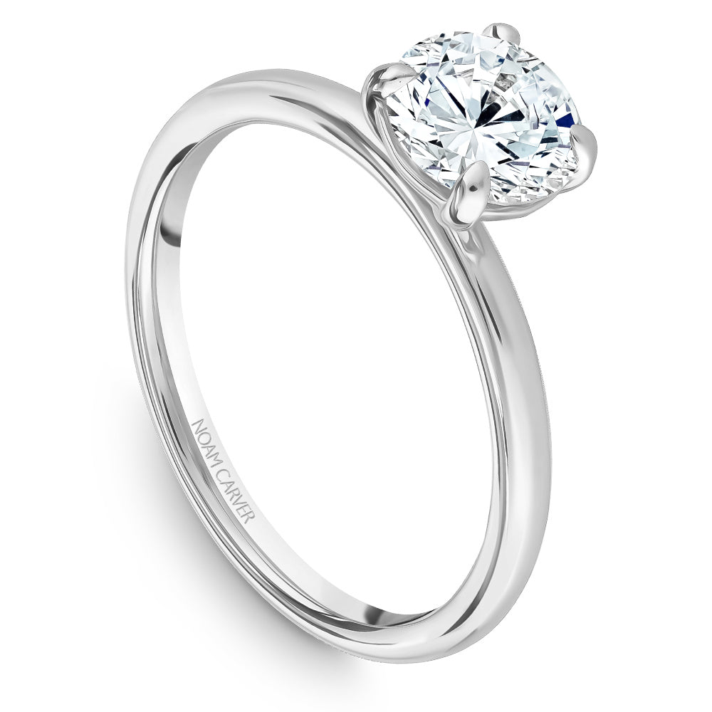 Noam Carver Engagement Ring Platinum