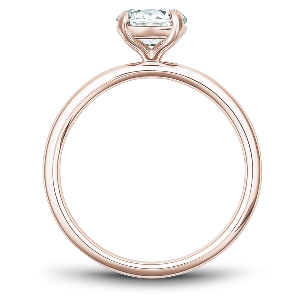 Noam Carver Engagement Ring Rose 18k Gold