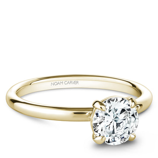 Noam Carver Engagement Ring Yellow 14k Gold