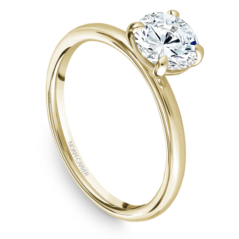Noam Carver Engagement Ring Yellow 18k Gold