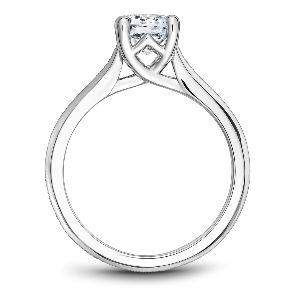Noam Carver Engagement Ring White 18k Gold