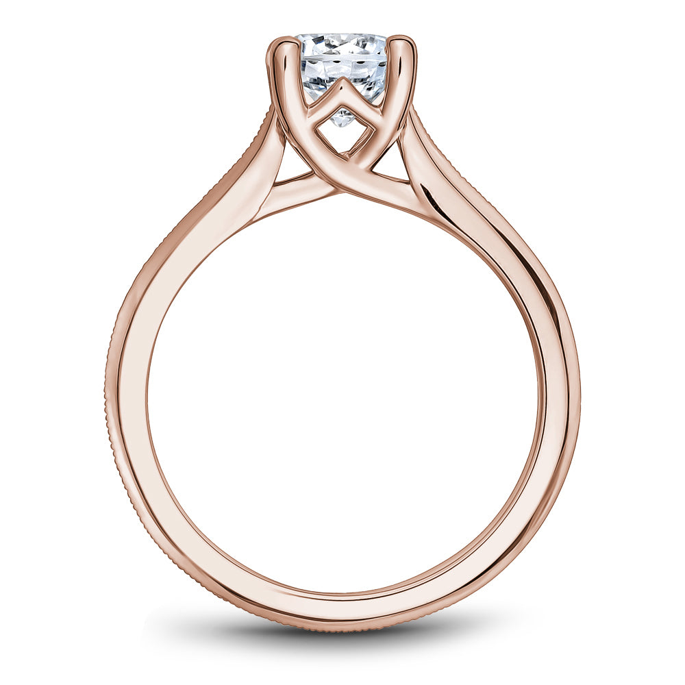 Noam Carver Engagement Ring Rose 18k Gold