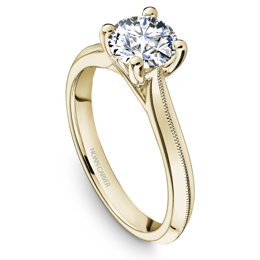 Noam Carver Engagement Ring Yellow 18k Gold