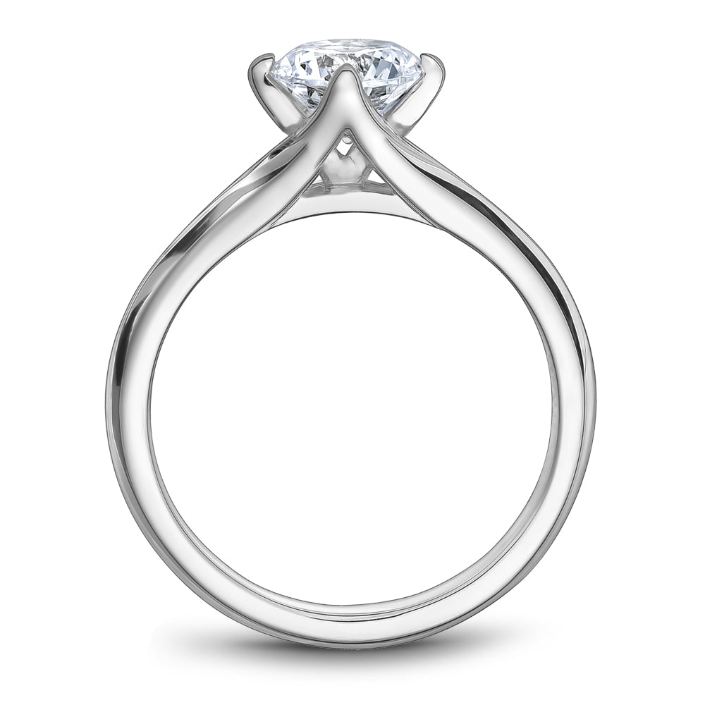 Noam Carver Engagement Ring White 18k Gold