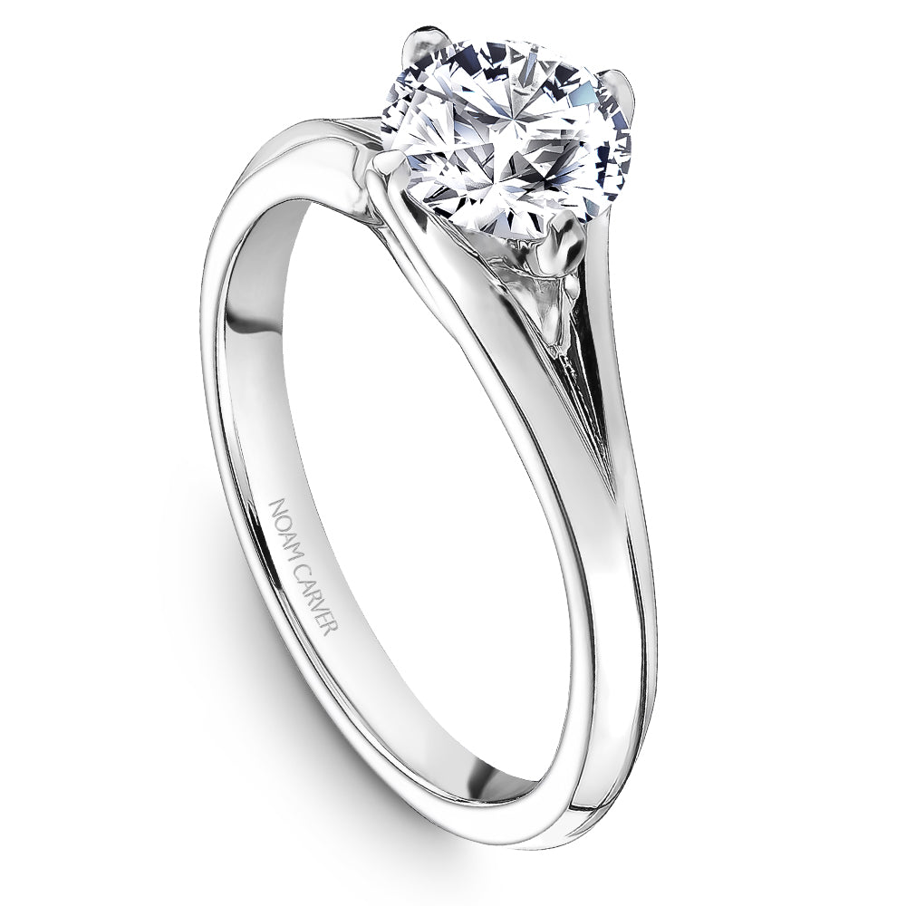 Noam Carver Engagement Ring White 14k Gold
