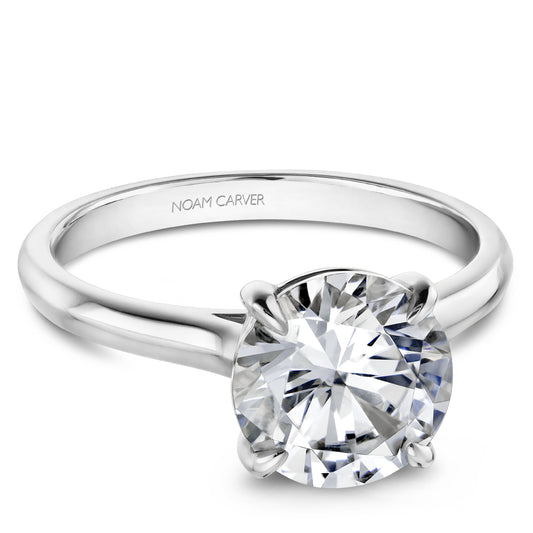 Noam Carver Engagement Ring White 14k Gold