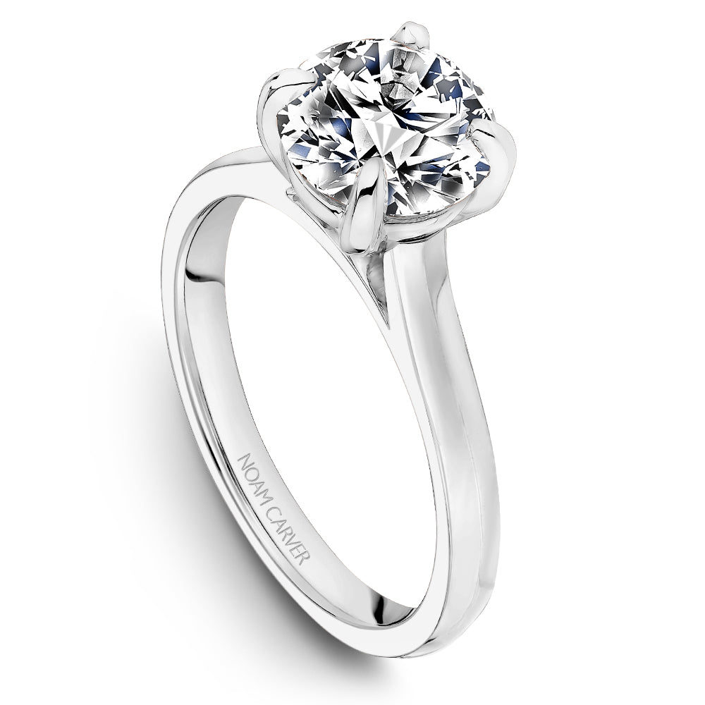 Noam Carver Engagement Ring Platinum