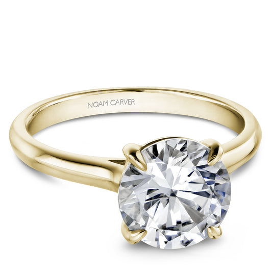 Noam Carver Engagement Ring Yellow 14k Gold