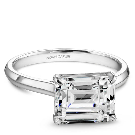 Noam Carver Engagement Ring White 14k Gold