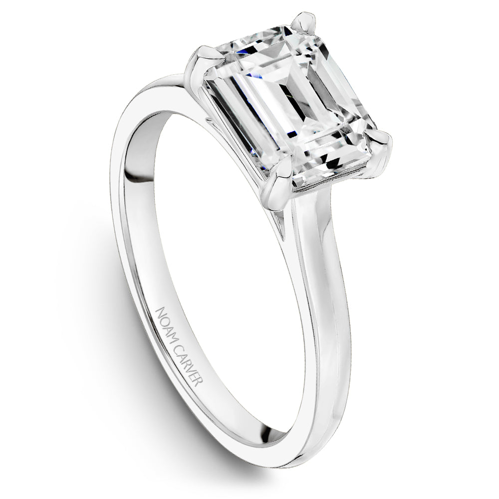Noam Carver Engagement Ring Platinum