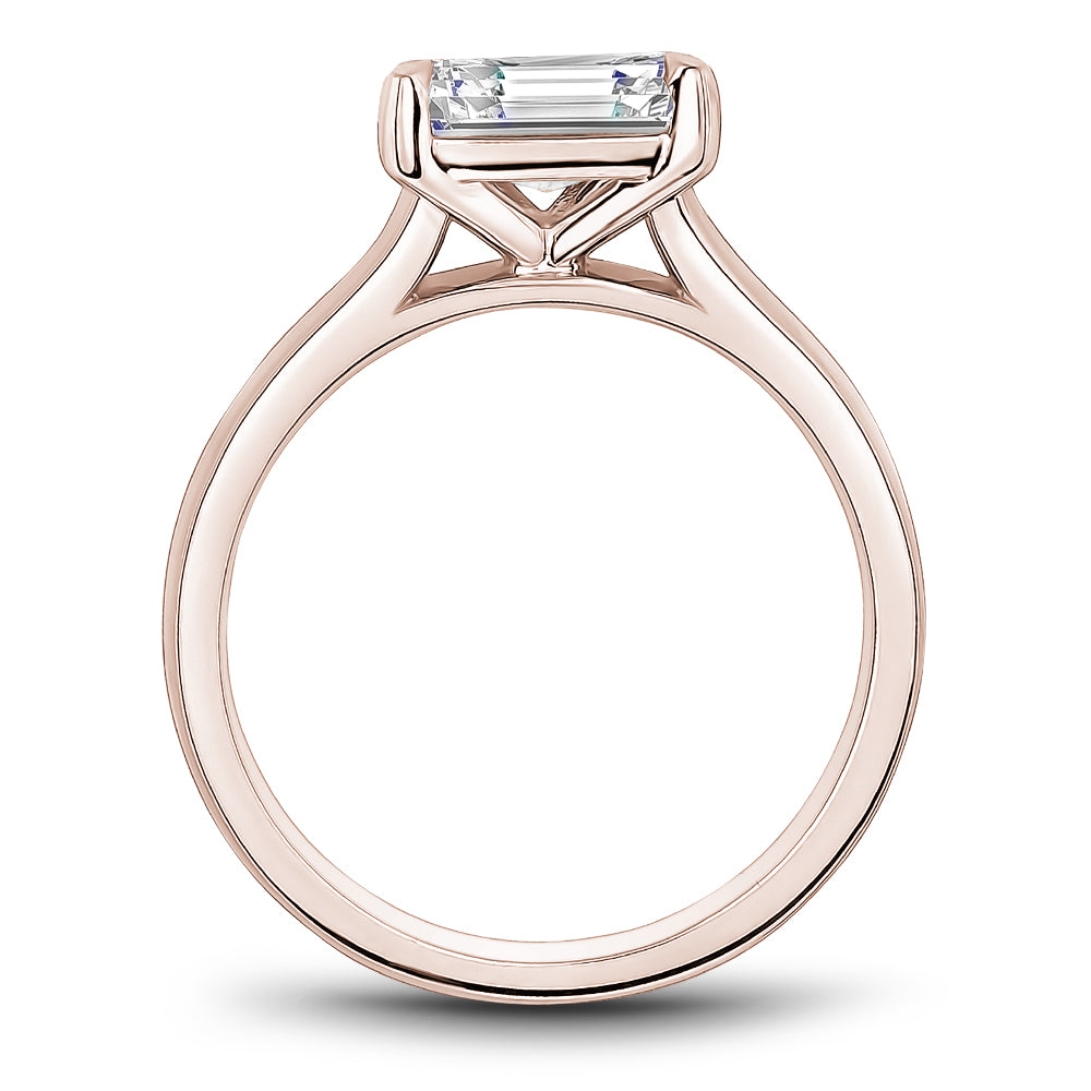 Noam Carver Engagement Ring Rose 18k Gold