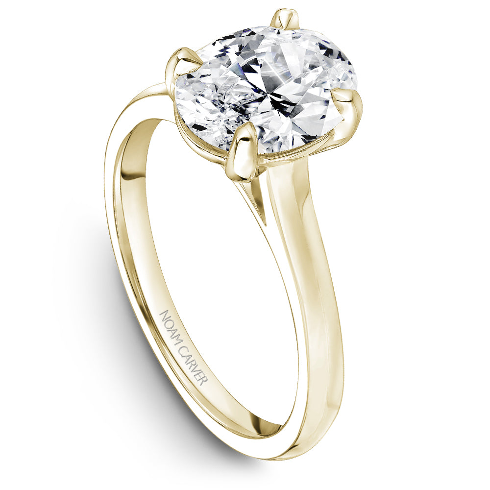 Noam Carver Engagement Ring Yellow 18k Gold