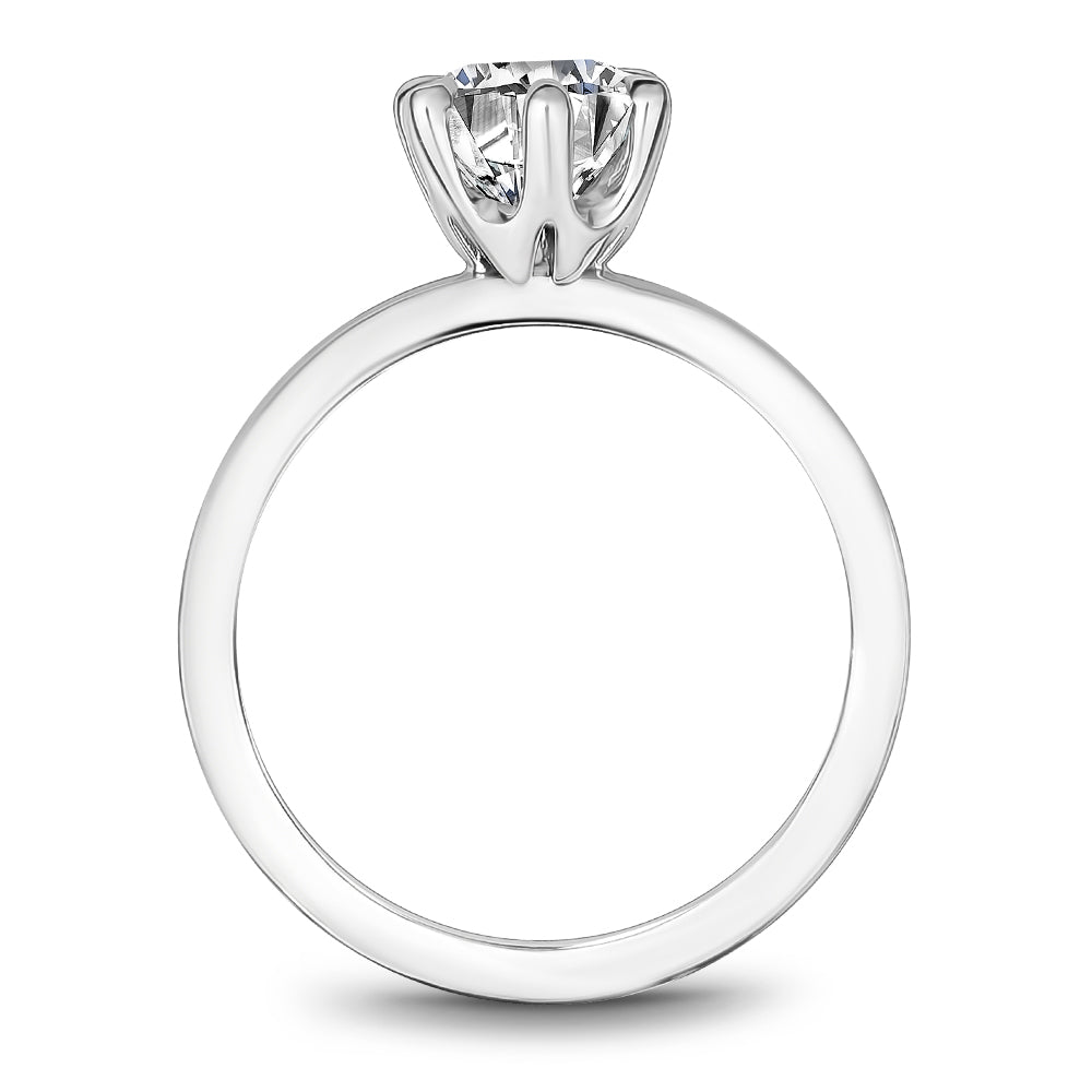 Noam Carver Engagement Ring White 18k Gold