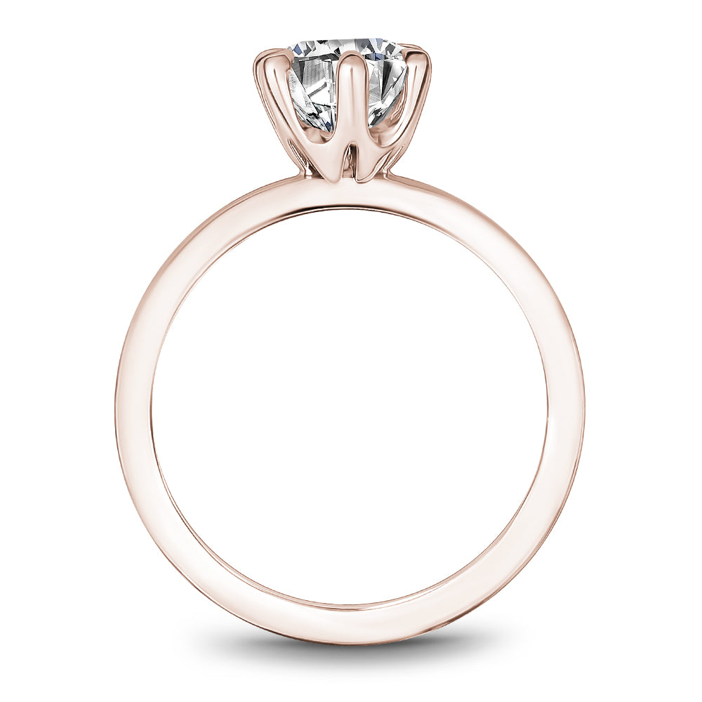 Noam Carver Engagement Ring Rose 14k Gold