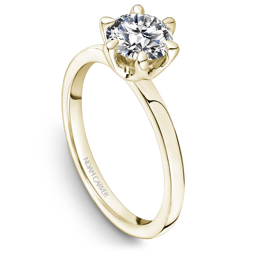 Noam Carver Engagement Ring Yellow 18k Gold
