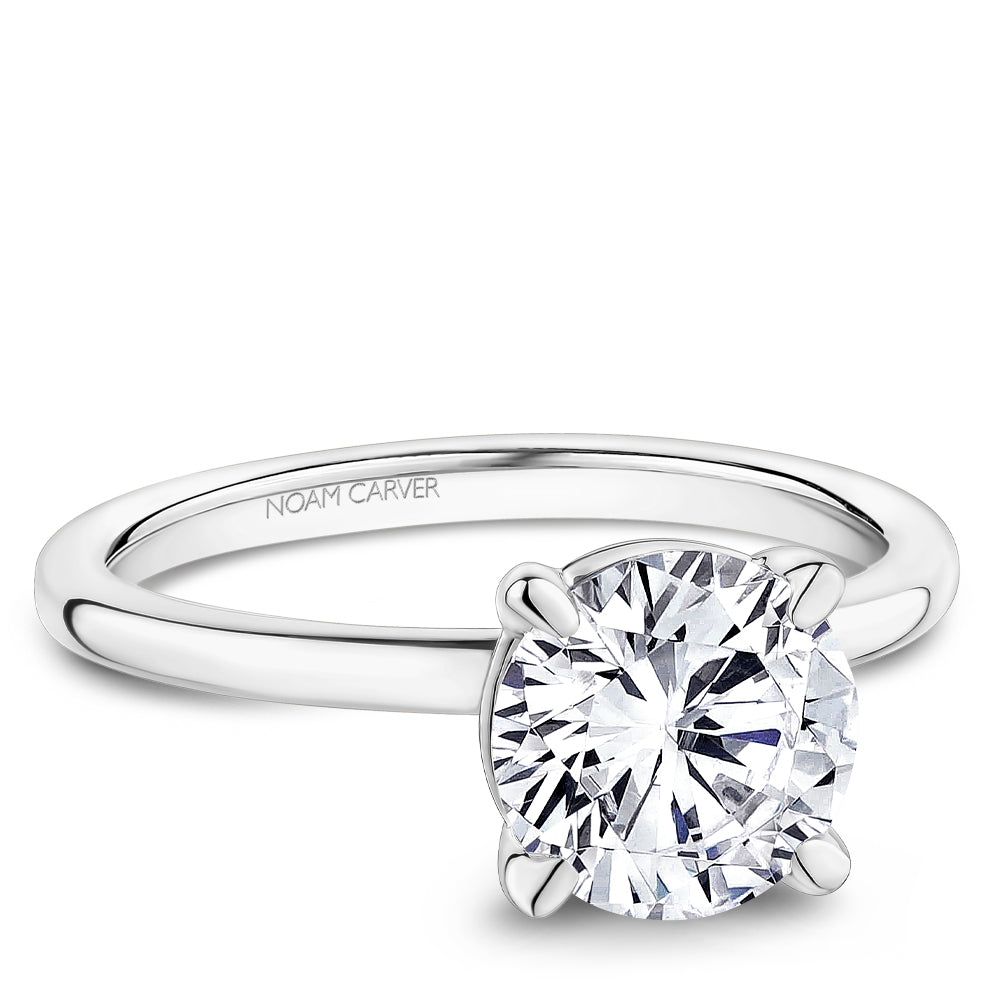 Noam Carver Engagement Ring Platinum