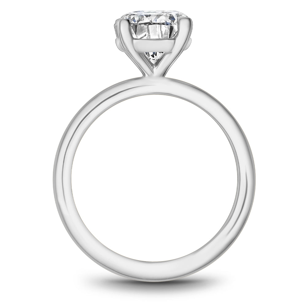 Noam Carver Engagement Ring White 18k Gold