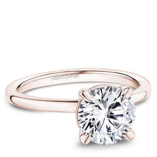 Noam Carver Engagement Ring Rose 14k Gold