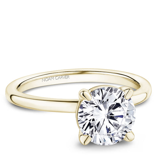 Noam Carver Engagement Ring Yellow 14k Gold