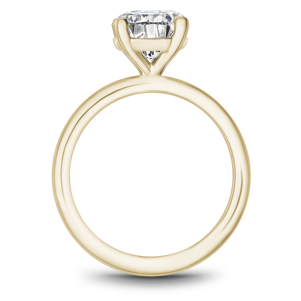 Noam Carver Engagement Ring Yellow 14k Gold
