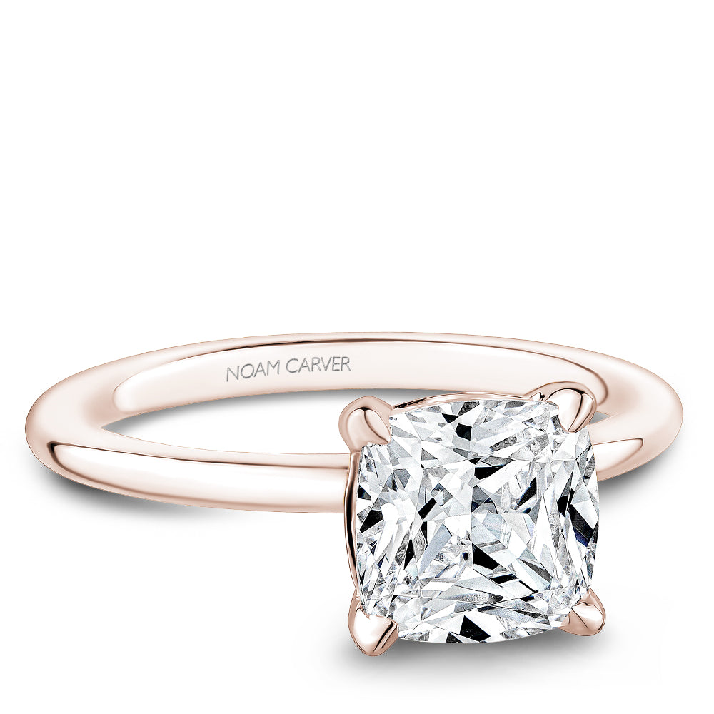 Noam Carver Engagement Ring Rose 18k Gold