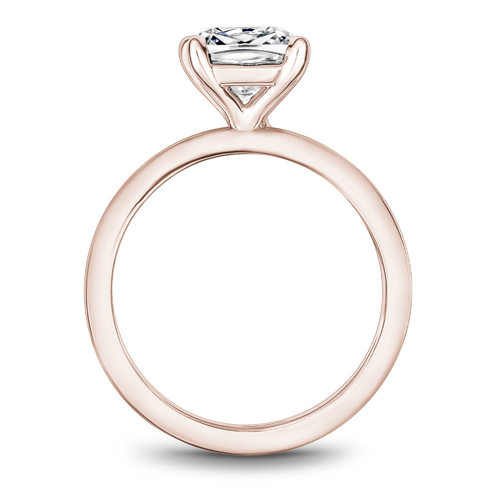 Noam Carver Engagement Ring Rose 18k Gold