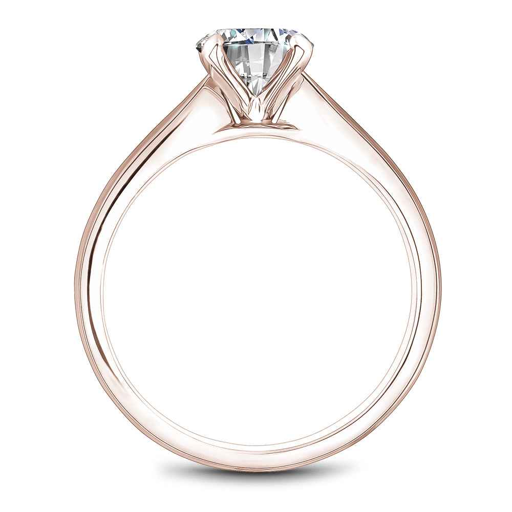 Noam Carver Engagement Ring Rose 14k Gold