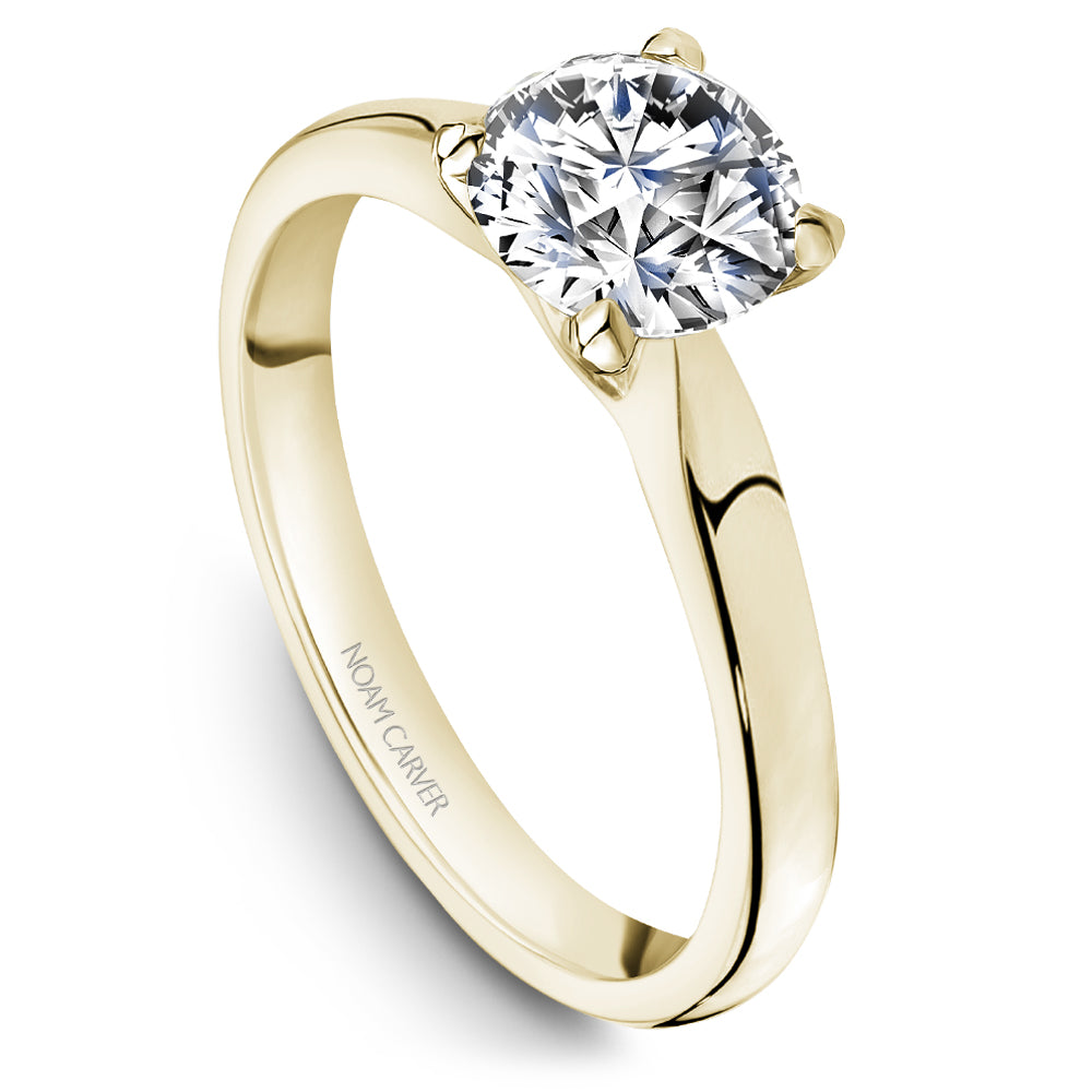 Noam Carver Engagement Ring Yellow 18k Gold