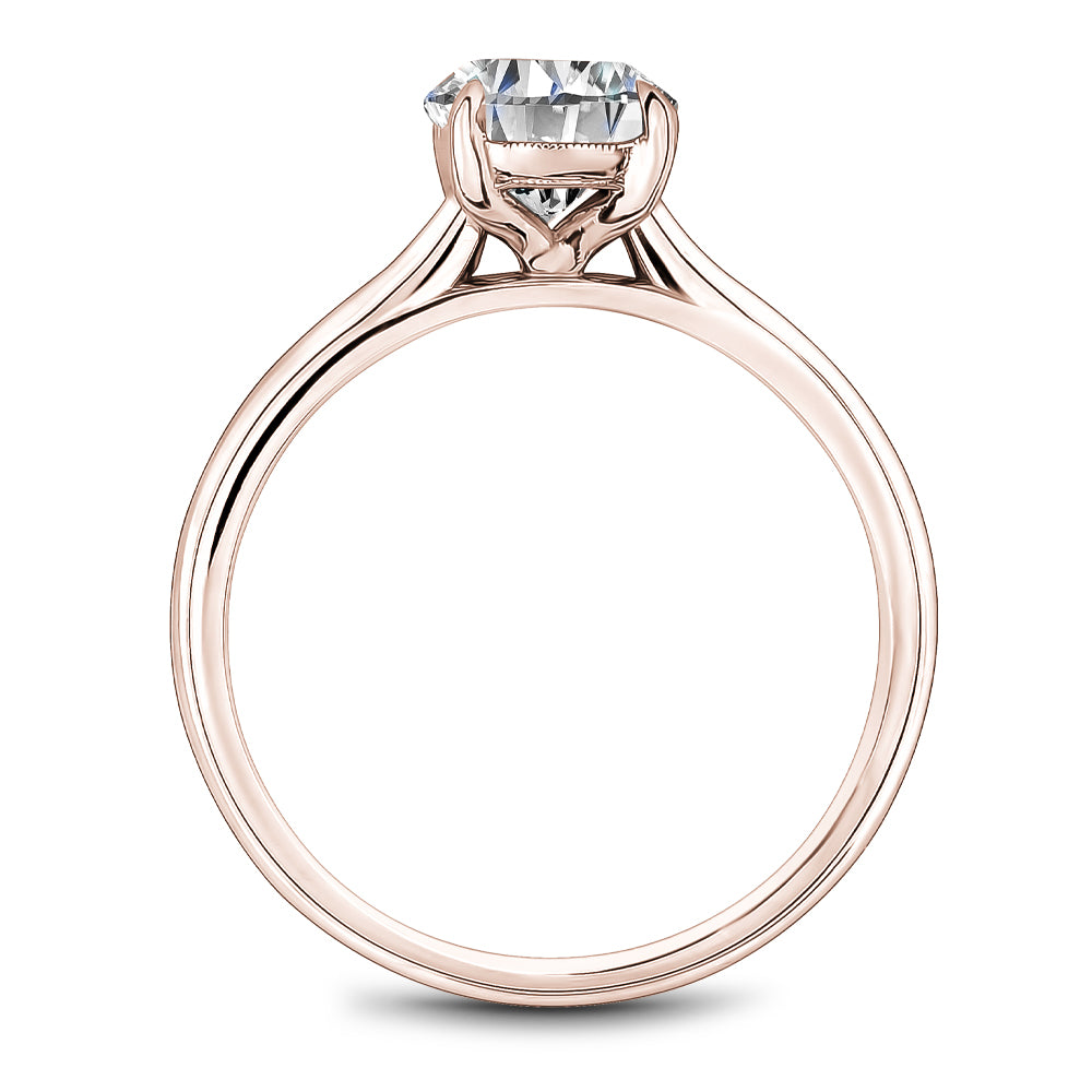 Noam Carver Engagement Ring Rose 18k Gold