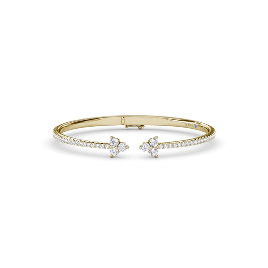 Fana Diamond Trio Bangle