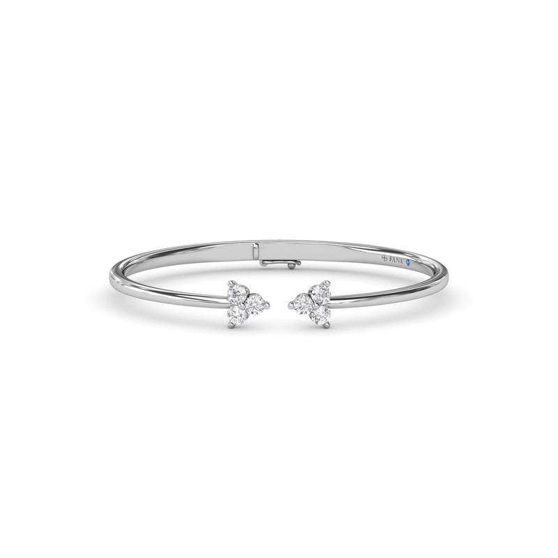 Fana Whimsical Three Stone Bangle