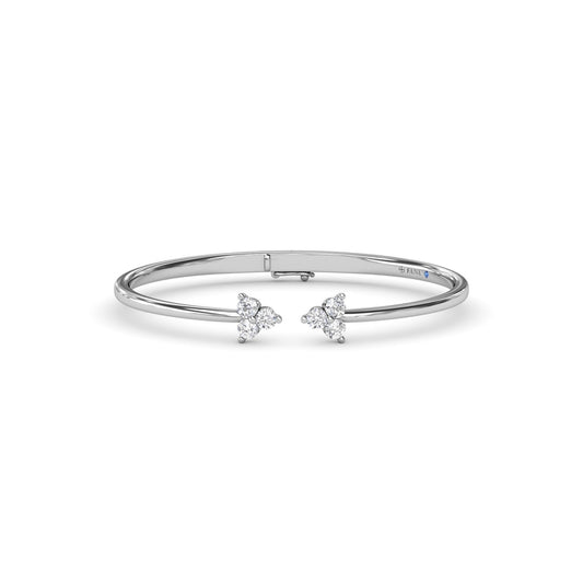 Fana Whimsical Three Stone Bangle