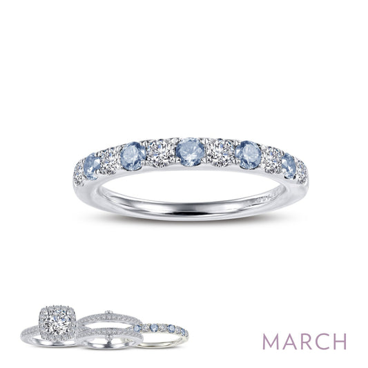 Lafonn March Birthstone Ring