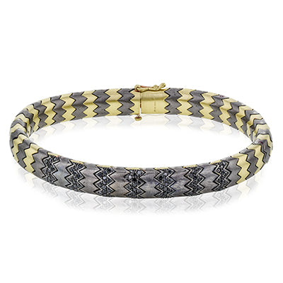 Simon G. Gent Bracelet 14k Gold (White, Yellow) 0.74 ct Diamond