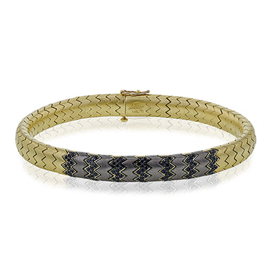 Simon G. Gent Bracelet 14k Gold (White, Yellow) 0.67 ct Diamond