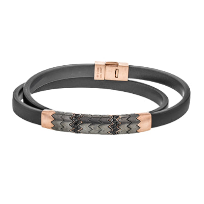Simon G Men Gent Bracelet In 14K Gold With Diamonds (White,Rose)