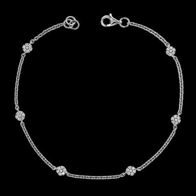 Simon G. Bracelet 18k Gold (White) 0.48 ct Diamond