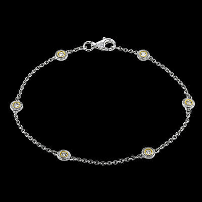 Simon G. Bracelet 18k Gold (White, Yellow) 0.24 ct Diamond