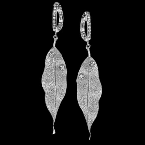 Simon G. Earring 18k Gold (White) 0.23 ct Diamond