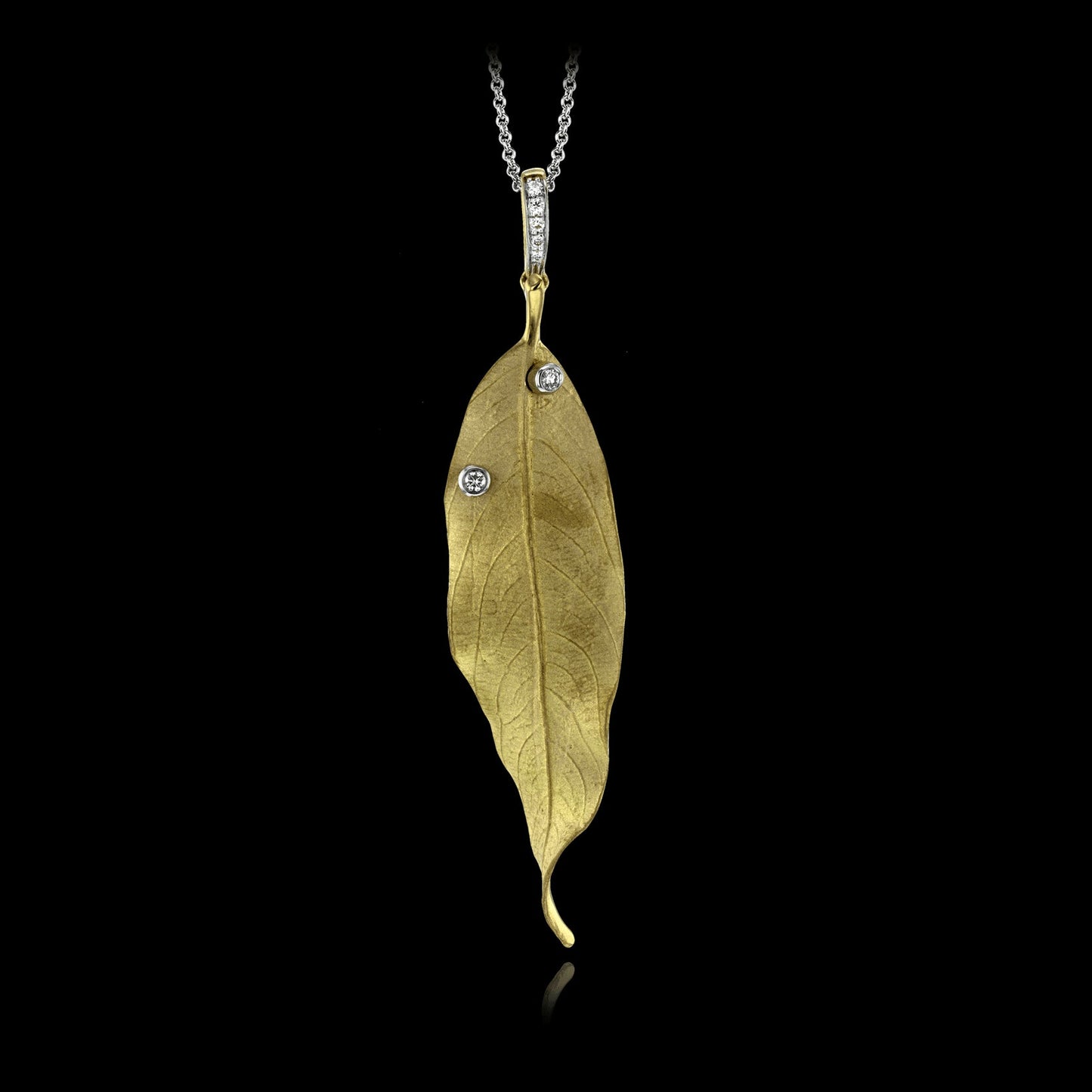 Simon G. Pendant 18k Gold (White, Yellow) 0.08 ct Diamond