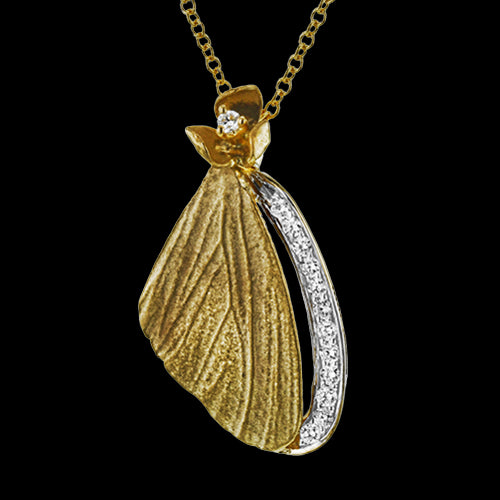 Simon G. Pendant 18k Gold (Yellow) 0.11 ct Diamond