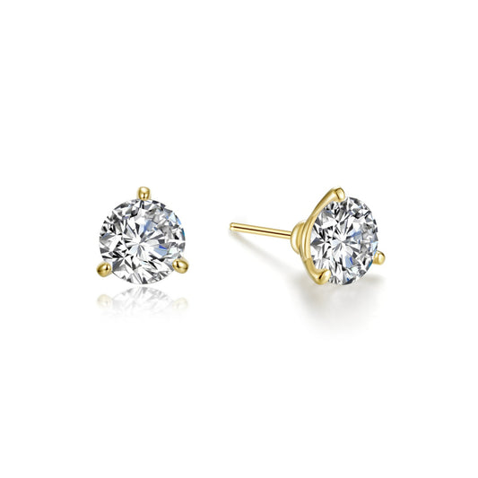 Lafonn 1.5 CTW Solitaire Stud Earrings