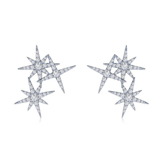 Lafonn Star Cluster Stud Earrings