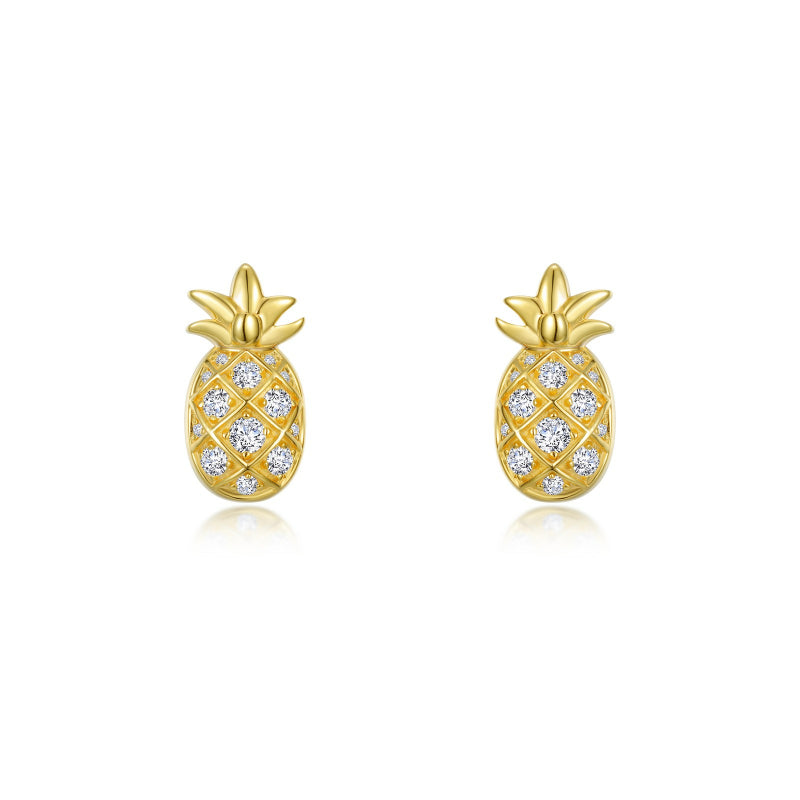 Lafonn Pineapple Stud Earrings