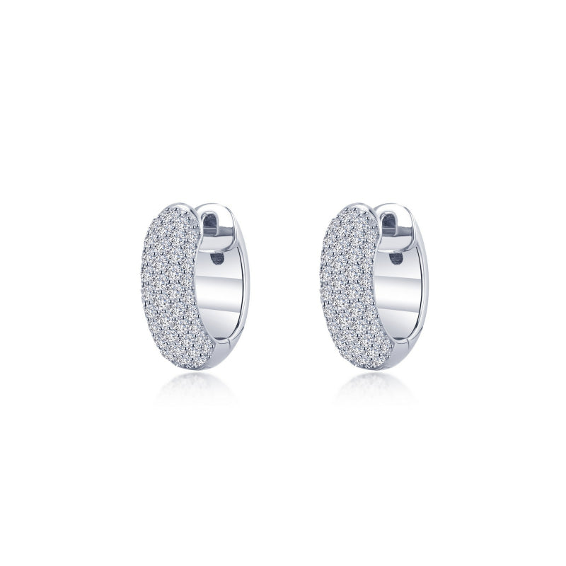 Lafonn 5-Row Huggie Hoop Earrings